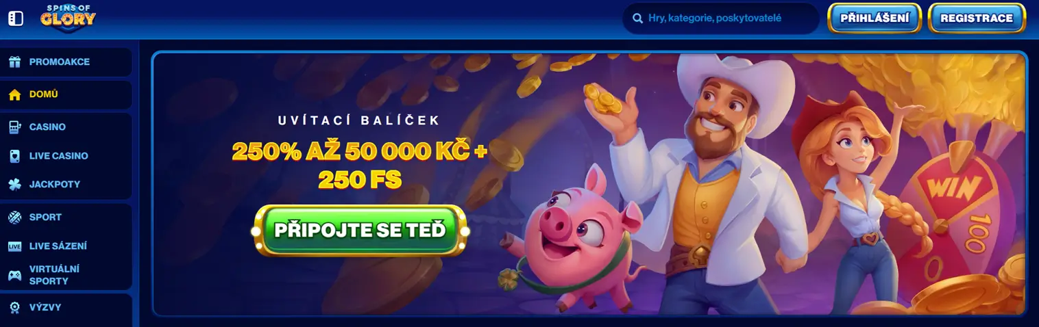 Strona glowna online SpinofGlory Casino